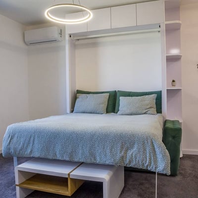 Аренда светлой 1-комнатной квартиры, 31 м², Новый Белград, Сербия